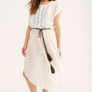 Free People Embroidered Bohemian Tunic